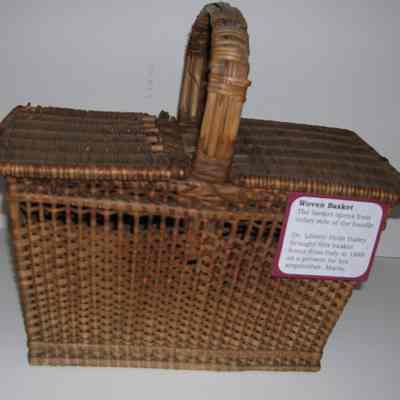 Woven Italian Trinket Basket