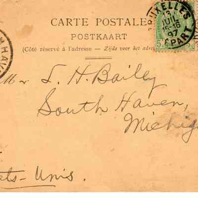 Postcard: July 13, 1897