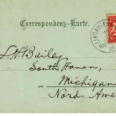 Postcard: June 16, 1898