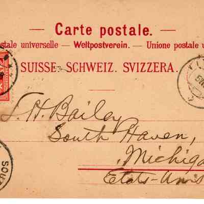 Postcard: July 5, 1898