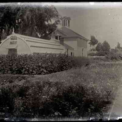 [Luther Burbank Greenhouse and House]