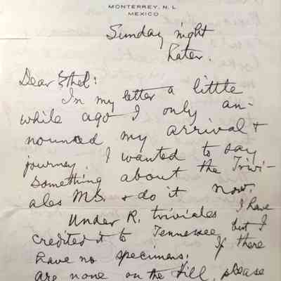 Letter: November 25, 1941 (second entry)