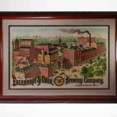 The Eberhardt & Ober Brewing Company Factory Scene