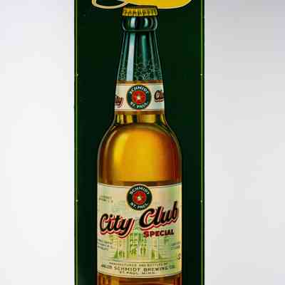 City Club "That Good Old Taste" Tin Sign