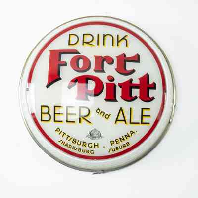 Fort Pitt Beer and Ale Milk ROG Sign
