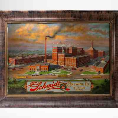 Jacob Schmidt Brewing Co. Factory Scene