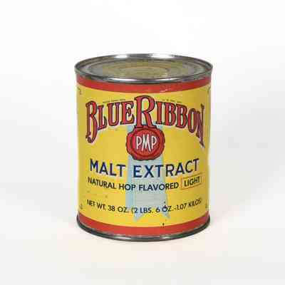 Blue Ribbon Malt Extract Can