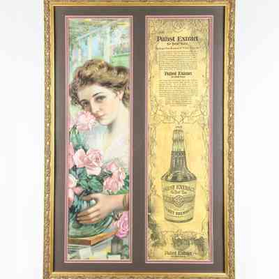 Pabst Extract "Brings the Roses To Your Cheeks" Yard Long