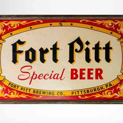 Fort Pitt Special Beer Metal Sign