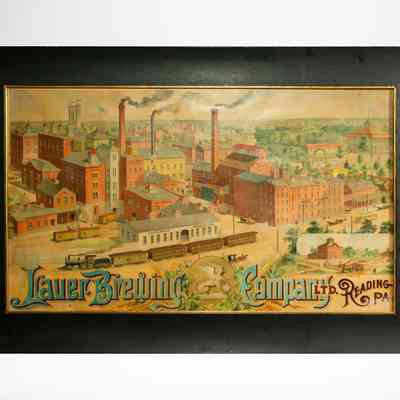 Lauer Brewing Company, Ltd. Factory Scene