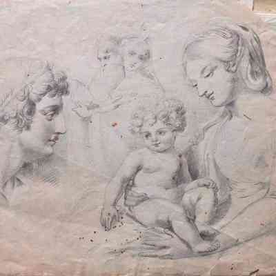 Untitled (Figure Sketches) [No date]