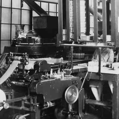 Smith Brothers, Poughkeepsie by A Aubrey Bodine: Smith Brothers, Poughkeepsie by A Aubrey Bodine