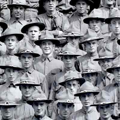 Rueben Van Vlack photos of Poughkeepsie during World War One