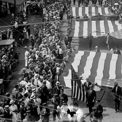 Rueben Van Vlack photos of Poughkeepsie during World War One
