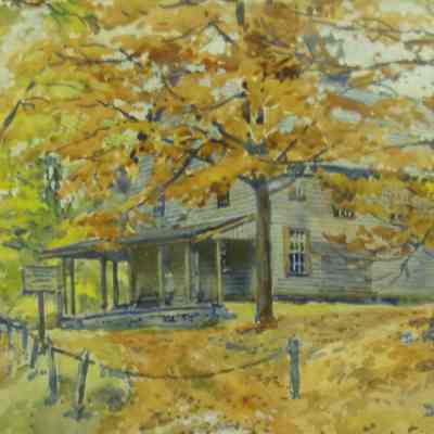 Chappaqua Friends' Meeting House [Side View]