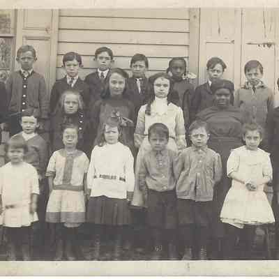 Students at Roaring Brook School