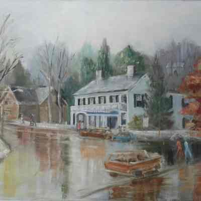 Greeley House in the 1975 Flood