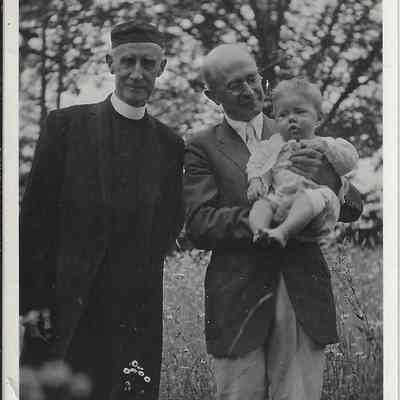 Reverend Clendenin, Canning Stahl, and Greeley Stahl
