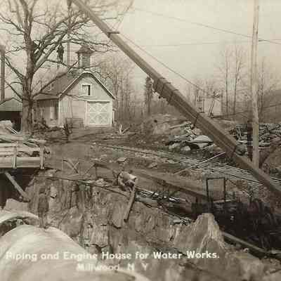 Piping and Engine House for Water Works