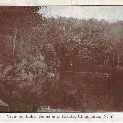 View on Lake, Guinzburg Estate