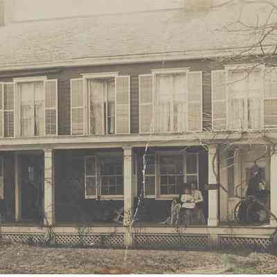 Family on a Porch