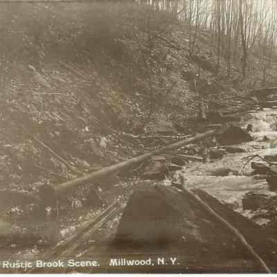 Rustic Brook Scene, Millwood