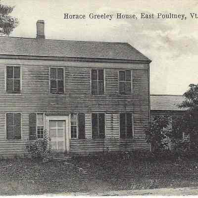 Horace Greeley House, East Poultney, Vermont