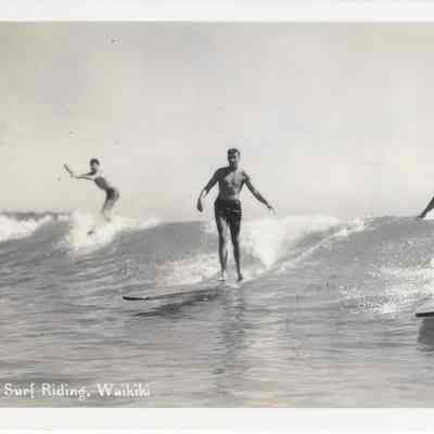 Surf Riding, Waikiki