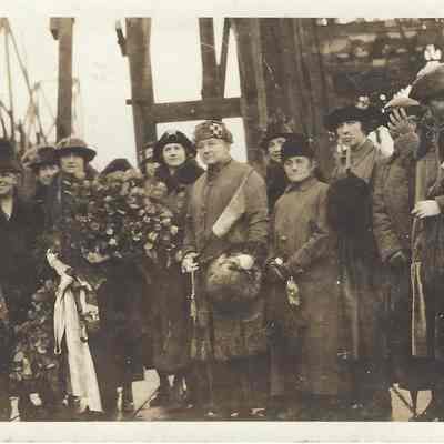 World War I Chappaqua Christening, Group Photo