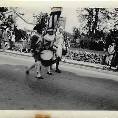 Colonial Reenactors Leading Chappaqua's Bicentennial Parade