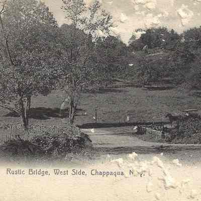 A Rustic Bridge on the West Side of Chappaqua