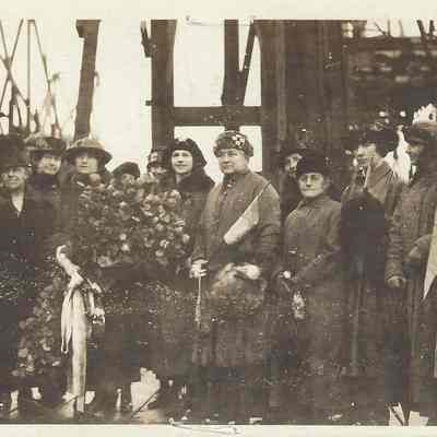 Christening of the Ship Named "Chappaqua"
