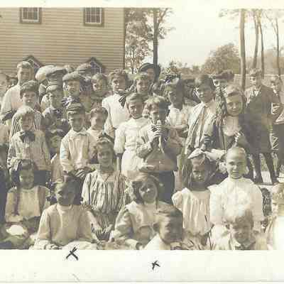 District#4 Students Circa 1905 or 1906