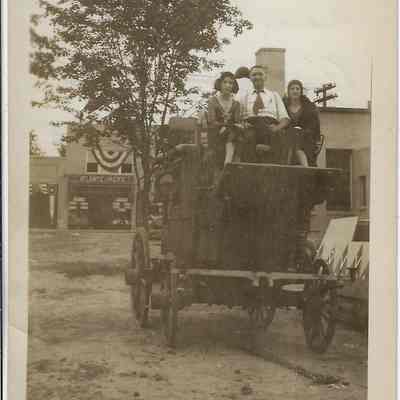 Ruth Gedney, Harry Gedney, and Elsie Gedney