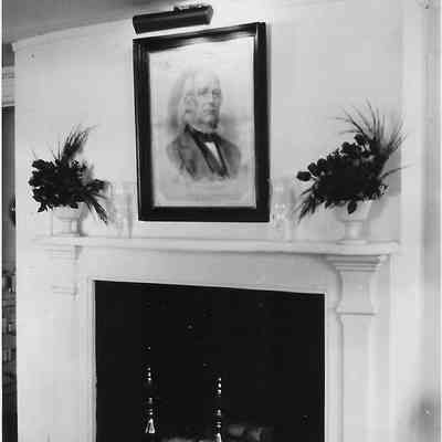 Fireplace at the Greeley House
