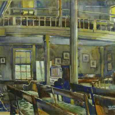 Chappaqua Friends' Meeting House [Interior]
