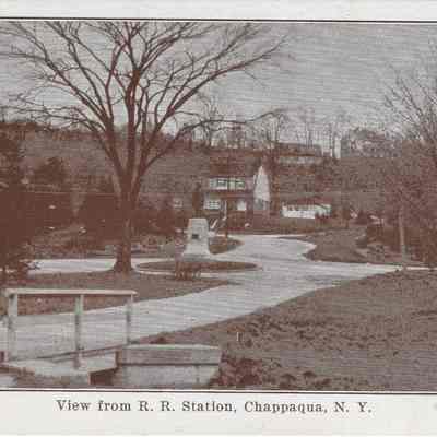 View from Rail Road Station, Chappaqua, NY