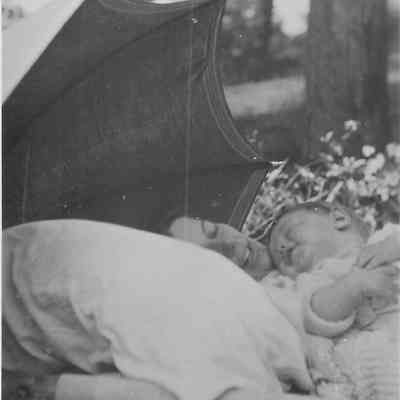 Grabrielle Clendenon and Her Son, Greeley Stahl, Circa 1919