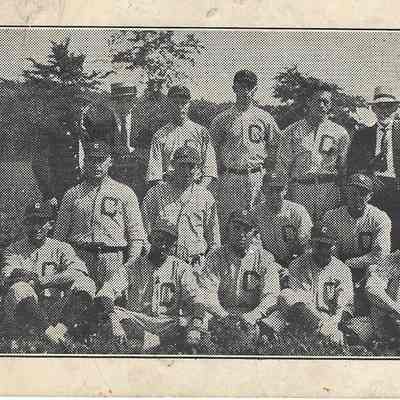 Chappaqua Baseball Team, 1921