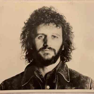 Original 1973 Press Photo Ringo Starr 8x10