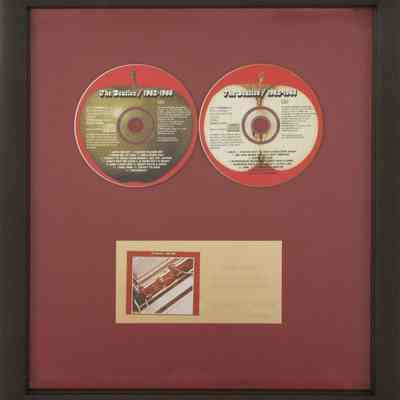 RINGO STARR SPANISH SALES AWARD