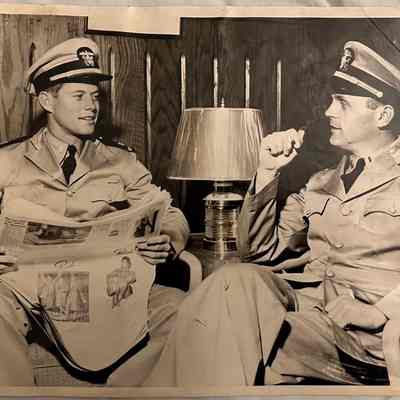Original 1942 Type I Photo John Fitzgerald Kennedy 8x10 PSA DNA