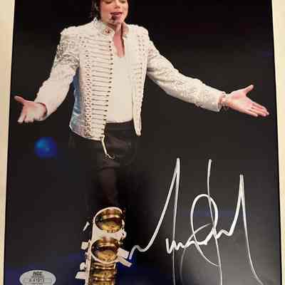 Michael Jackson Signed 8x10 Photo (ACE COA)