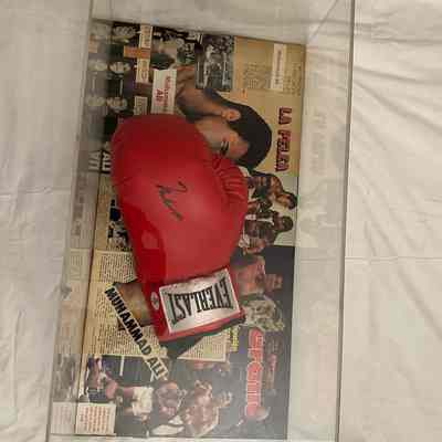 Muhammad Ali Custom Framed Signed Boxing Glove (ACE COA)
