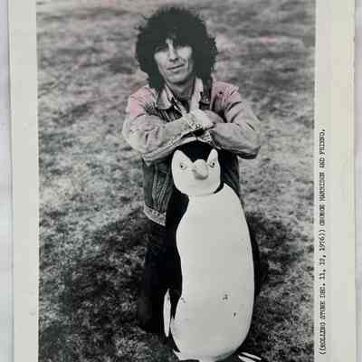 Original 1976 Press Photo George Harrison 5x8