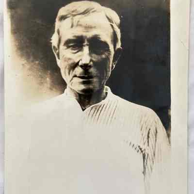 Original YEAR John Davison Rockefeller Sr. Photo Type I