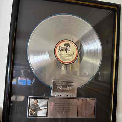 GEORGE HARRISON "PLATINUM" RECORDS AWARD