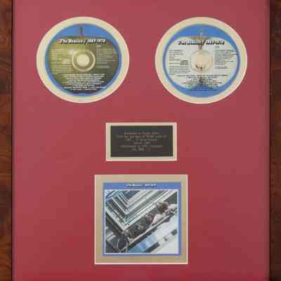 RINGO STARR DANISH SALES AWARD