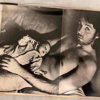 Original 1976 Press Photo Paul McCartney Chicago Tribune