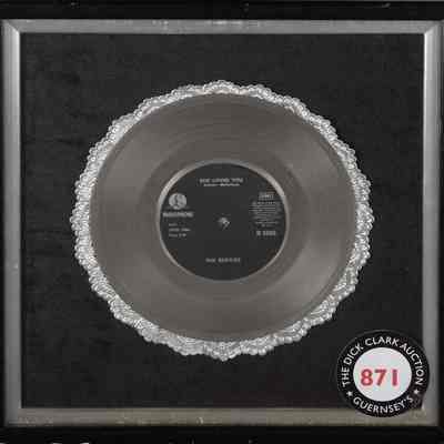 BEATLES "PLATINUM" PRESENTATION RECORD